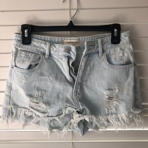 PRICE DROP. Pacsun High Rise Jean Shorts